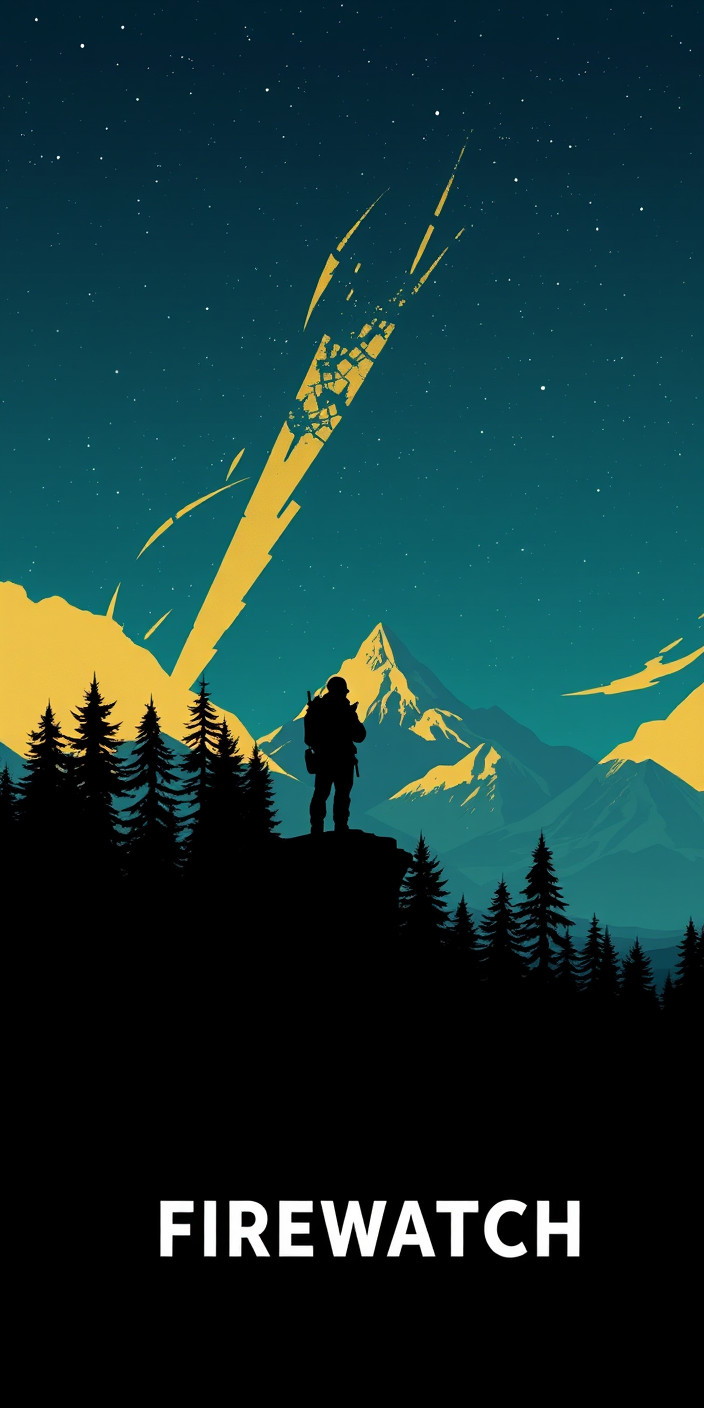 Firewatch 4 Phone Wallpaper