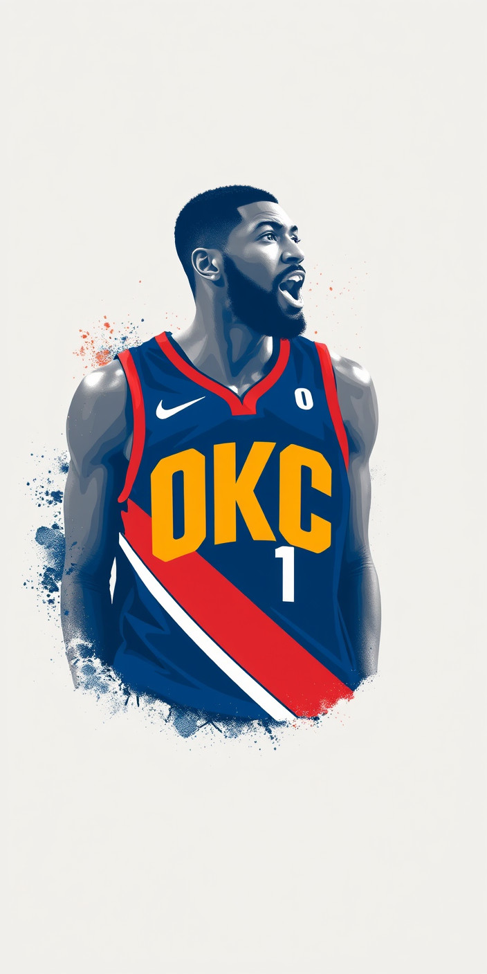 Paul george  okc 2 Phone Wallpaper