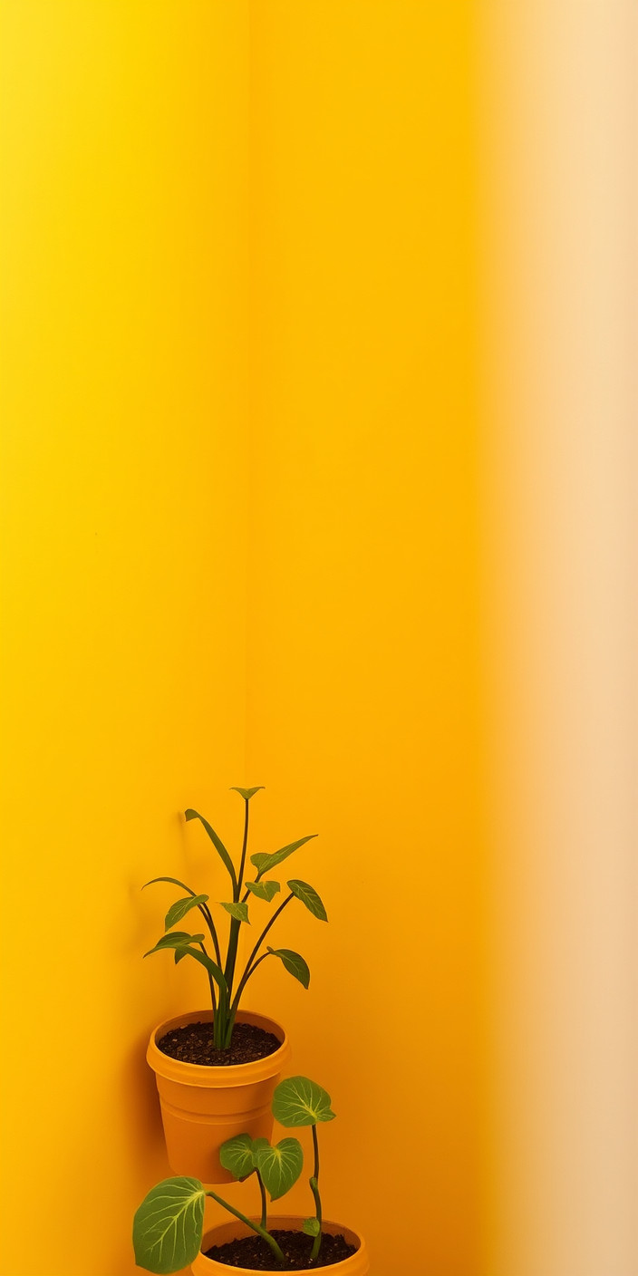 Yellow aesthetic 3 Phone Wallpaper
