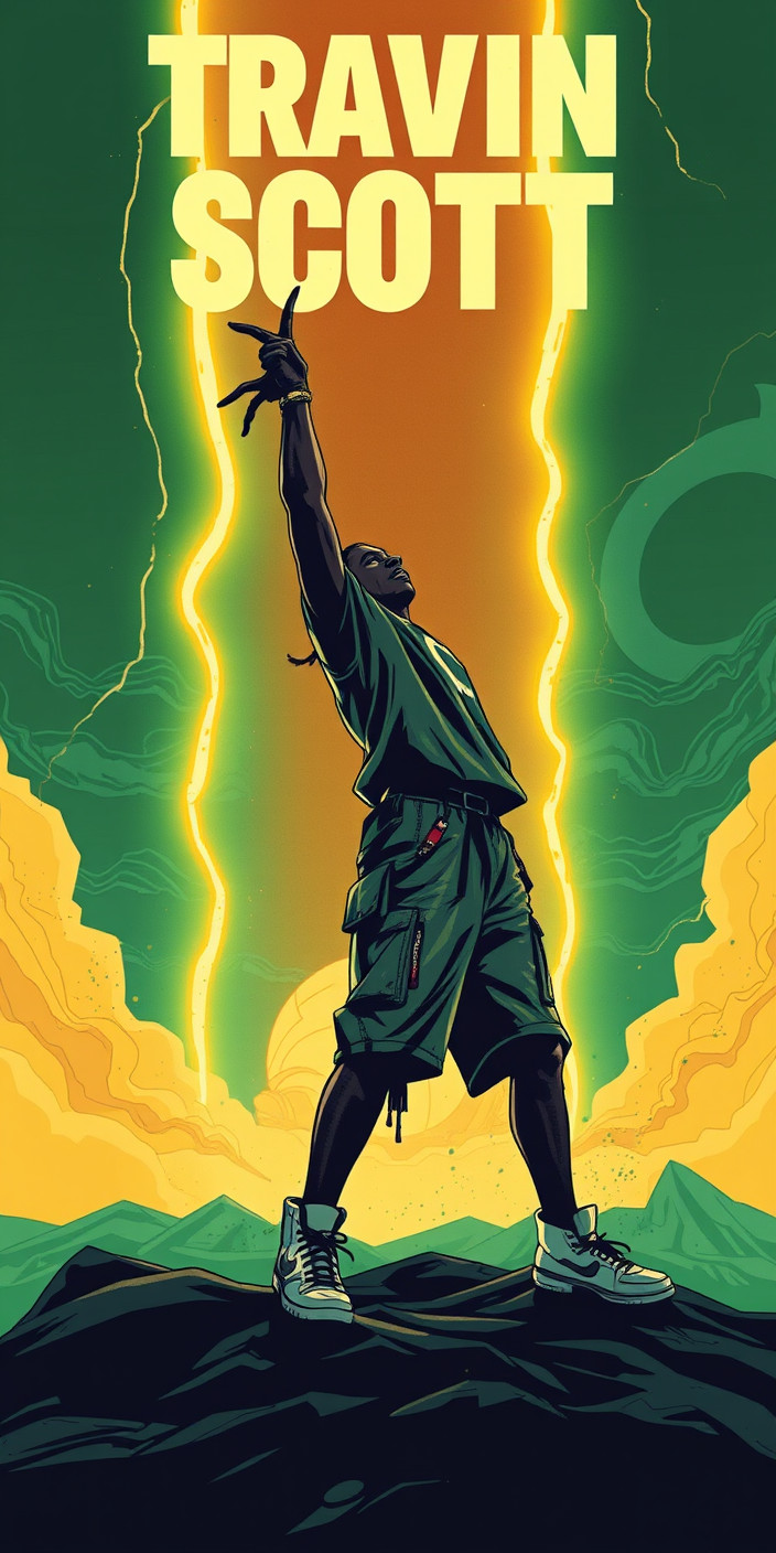 Travis scott 7 Phone Wallpaper