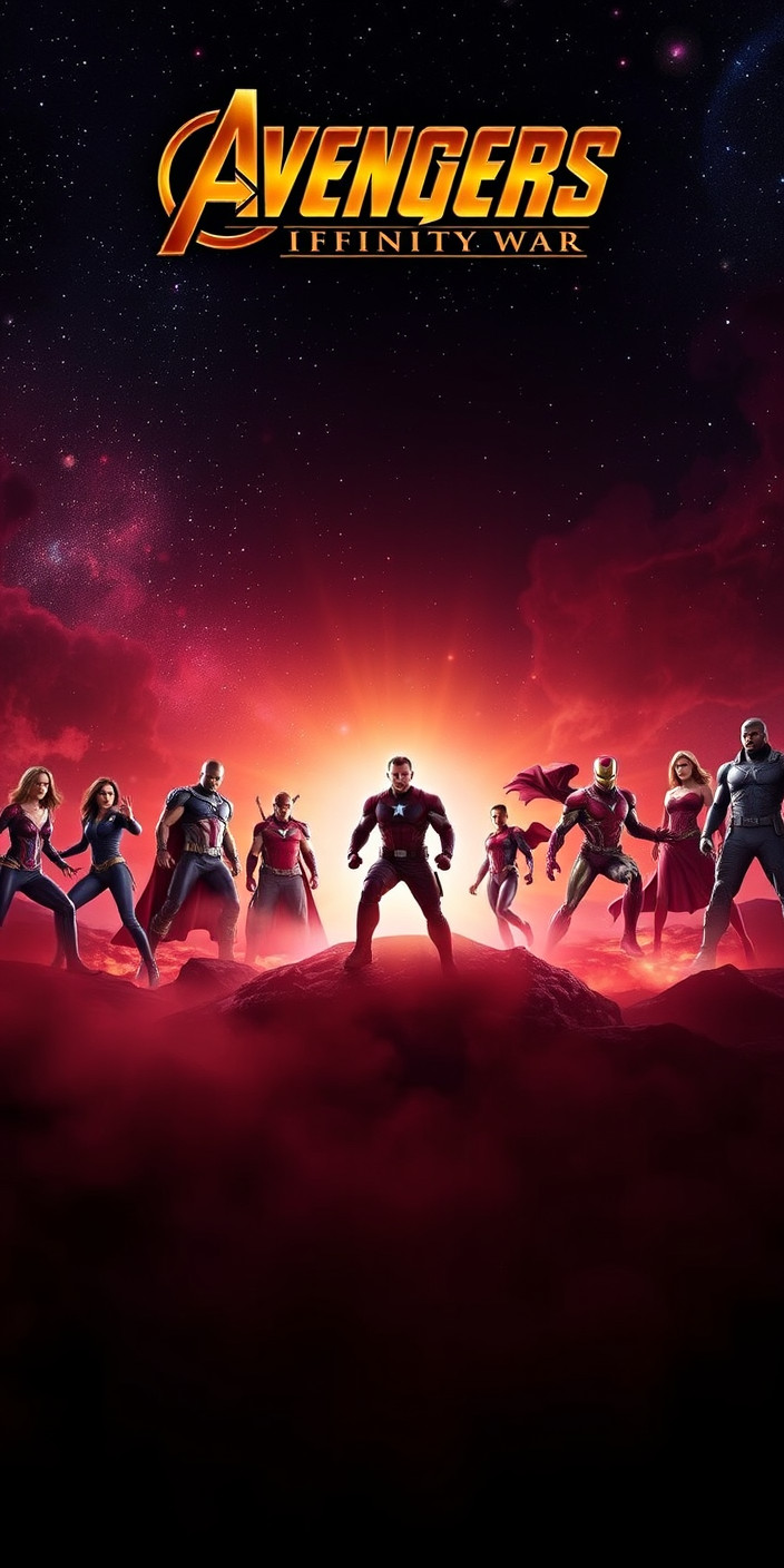 Avengers infinity war 4 Phone Wallpaper