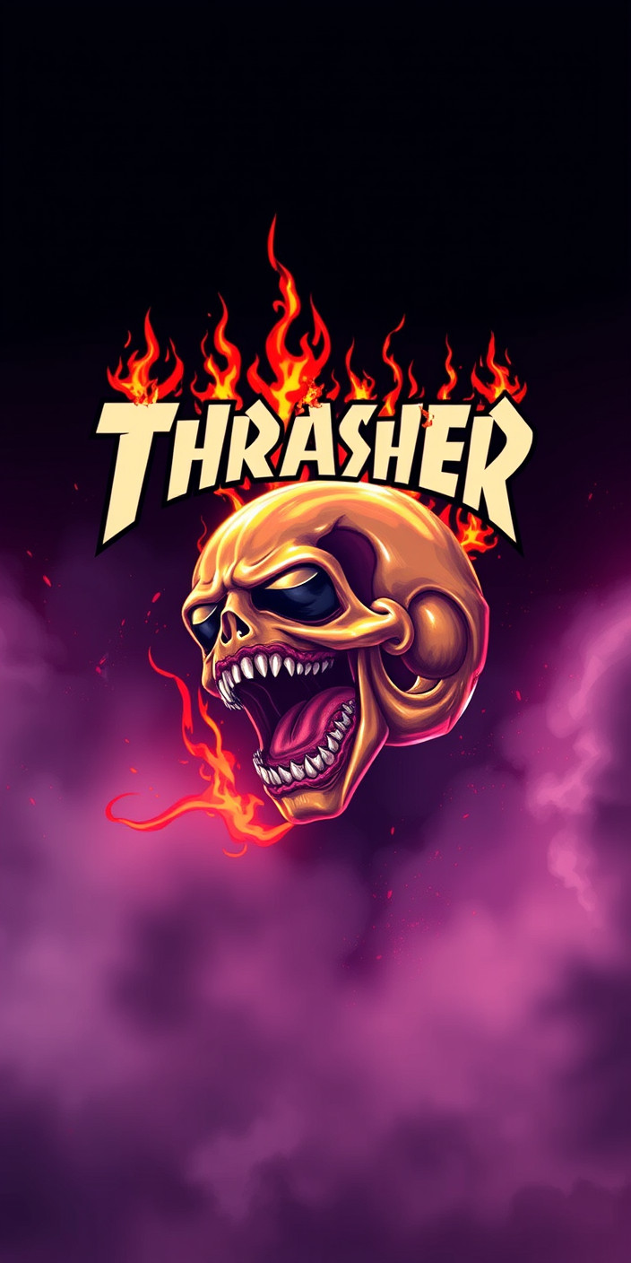 Thrasher 6 Phone Wallpaper