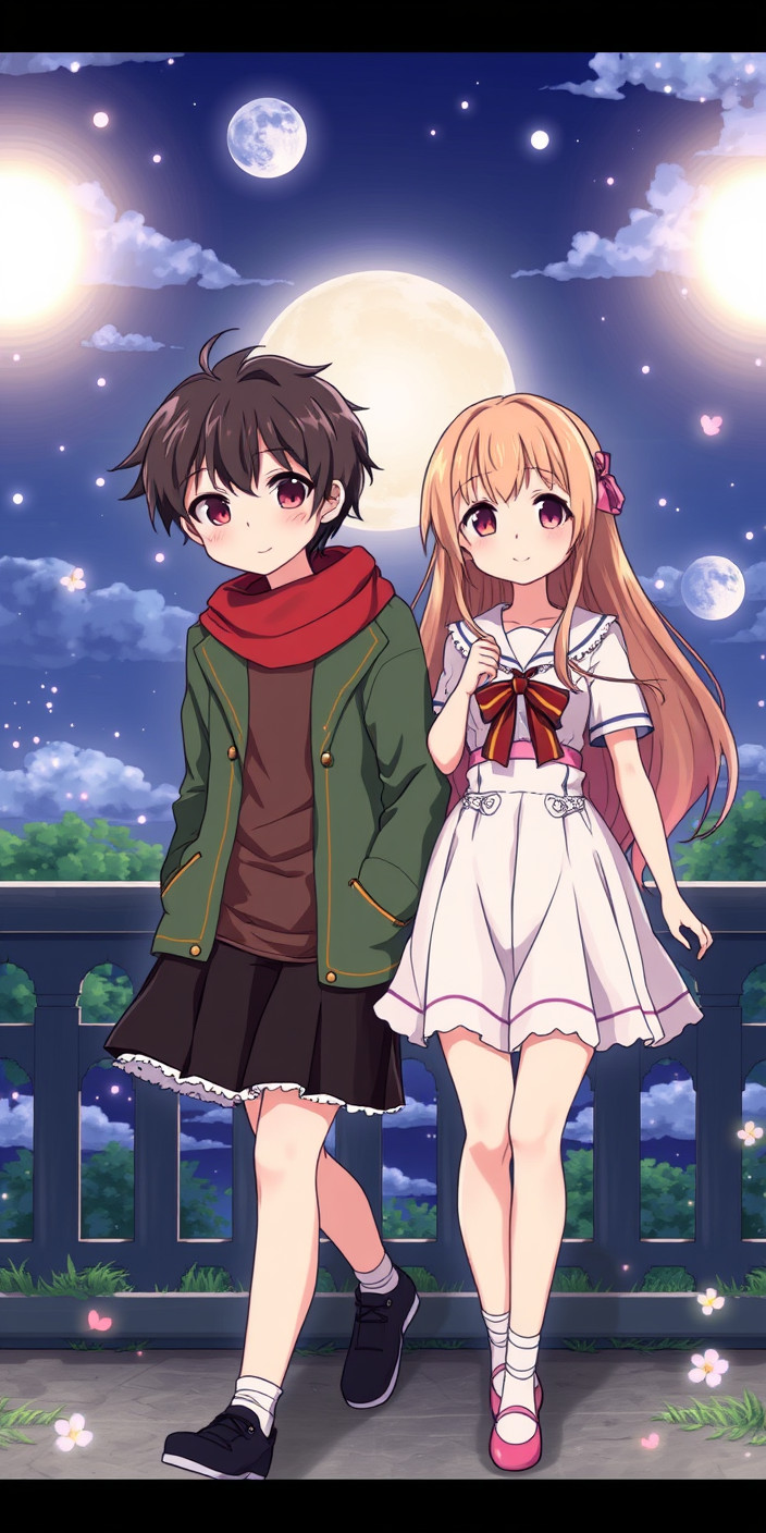 Anime couples 6 Phone Wallpaper