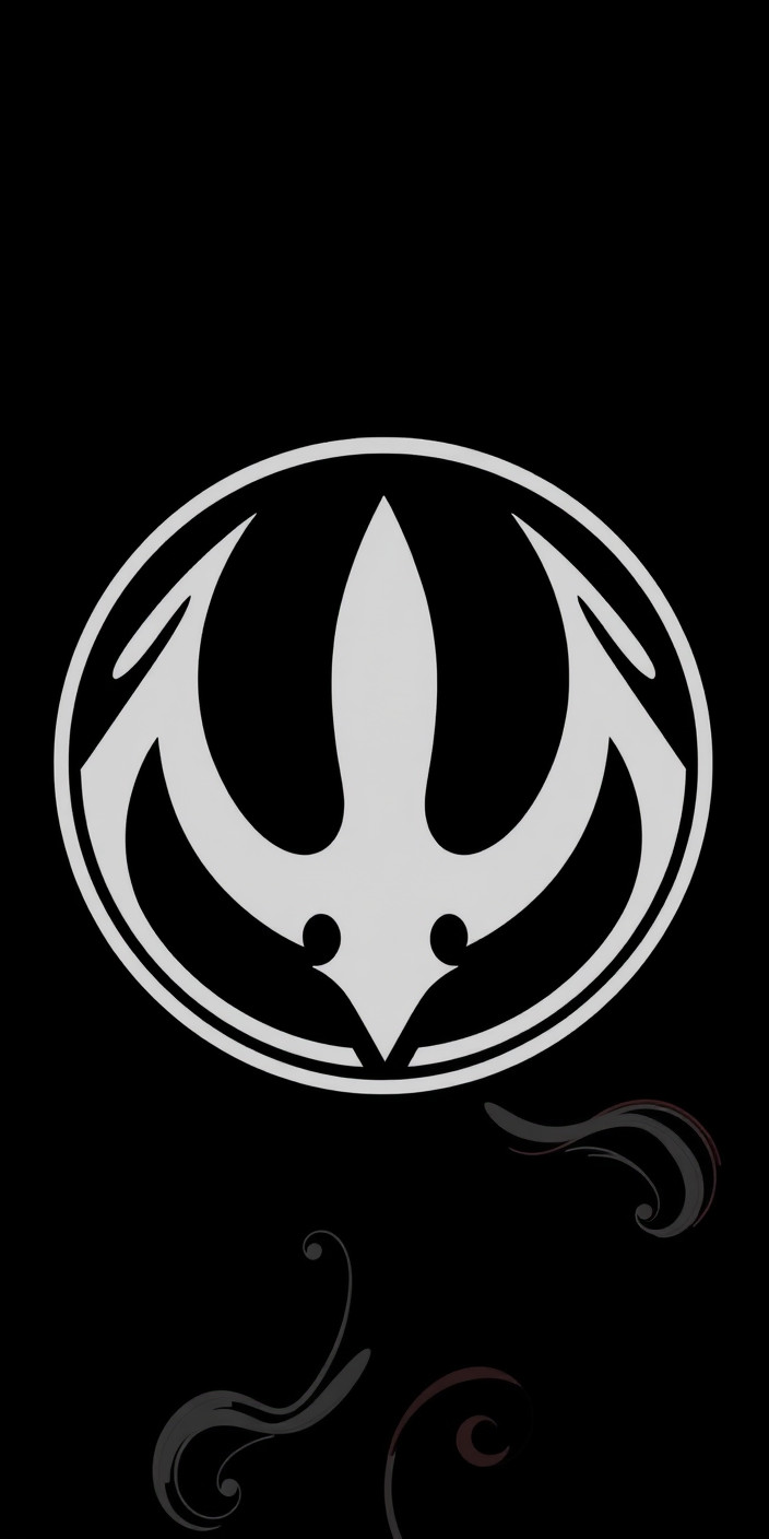 Black background 8 Phone Wallpaper
