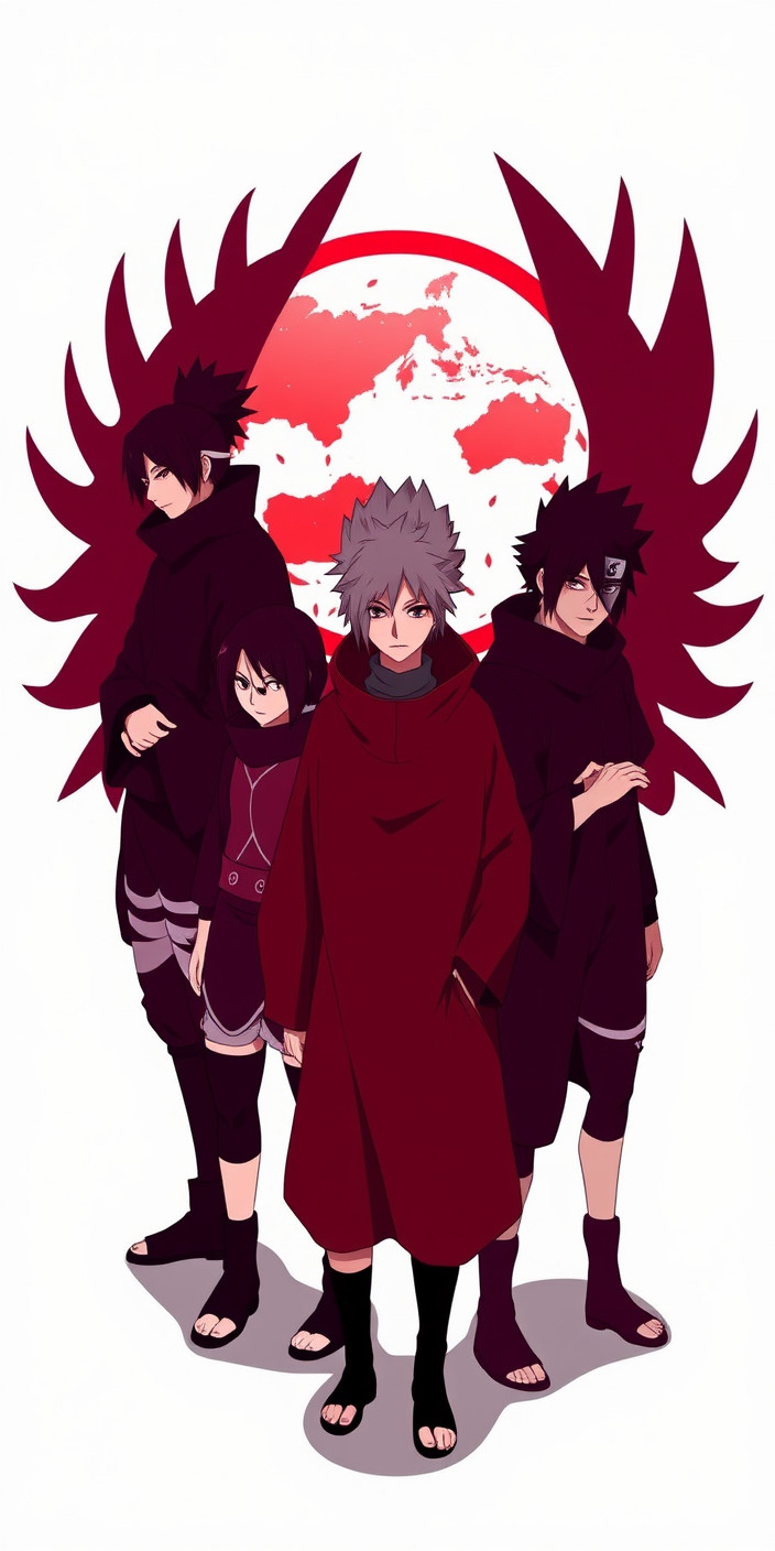 Uchiha clan 2 Phone Wallpaper