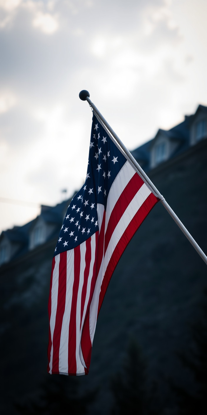 American flag 3 Phone Wallpaper