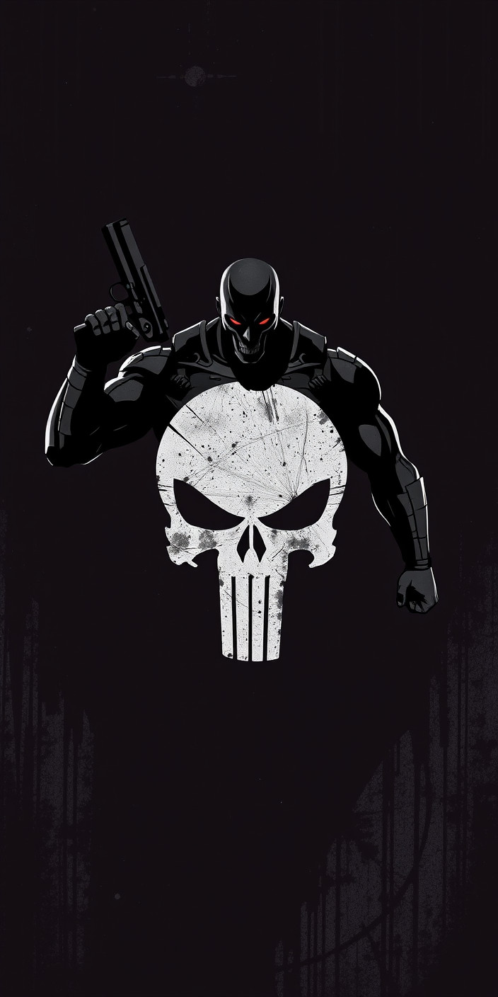 Punisher 7 Phone Wallpaper