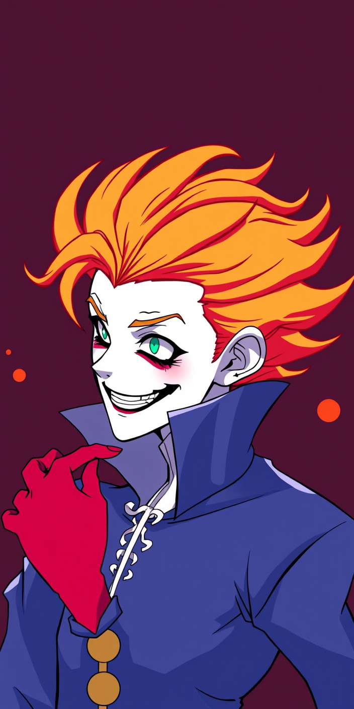 Hisoka 4 Phone Wallpaper