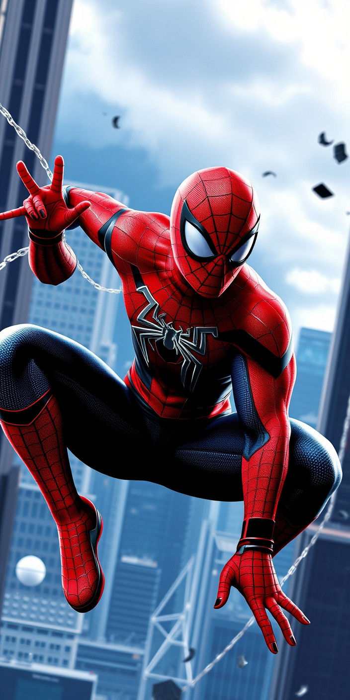 Spiderman ps4 5 Phone Wallpaper