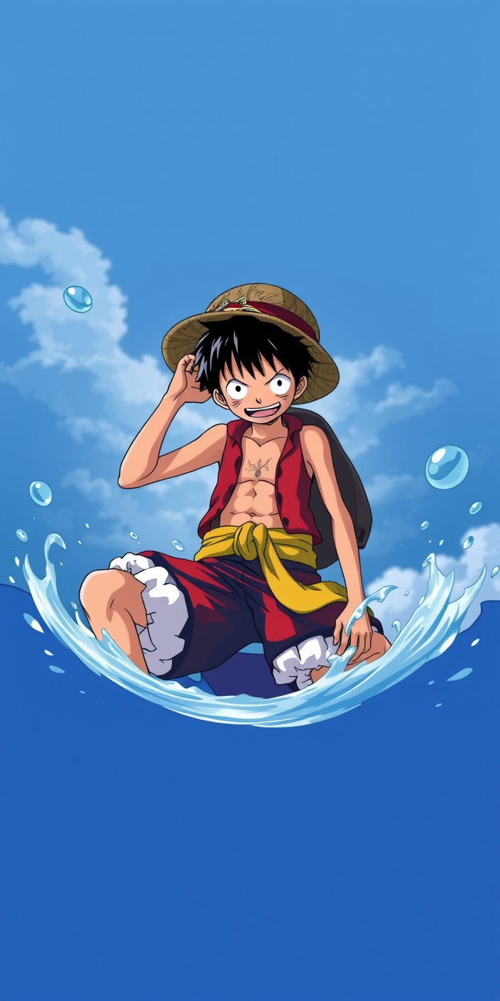 Luffy 2 Phone Wallpaper