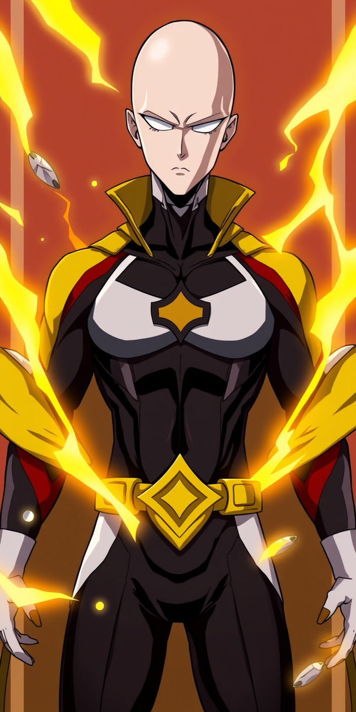 Saitama 6 Phone Wallpaper