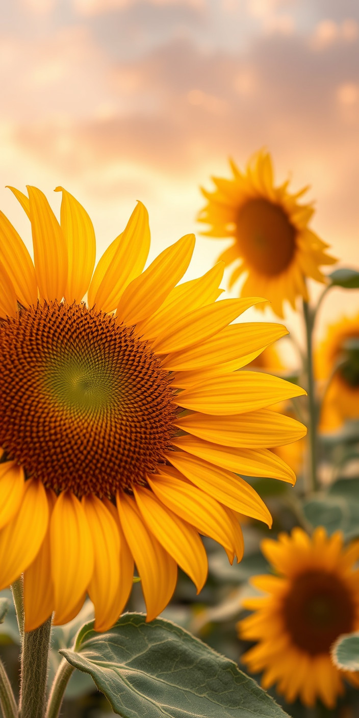 Sunflower aesthetic 2 Phone Wallpaper