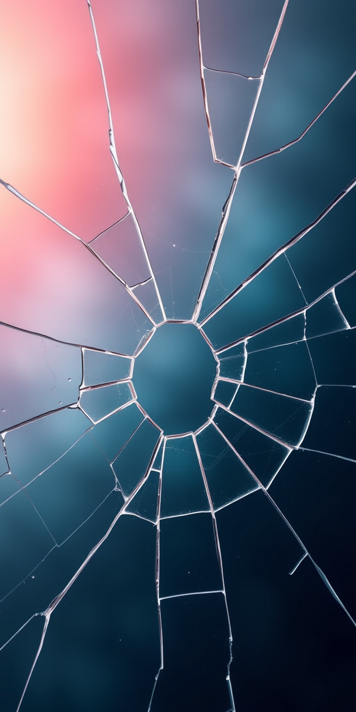 Broken screen 3 Phone Wallpaper
