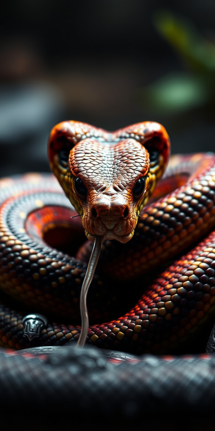 Snake 11 Phone Wallpaper