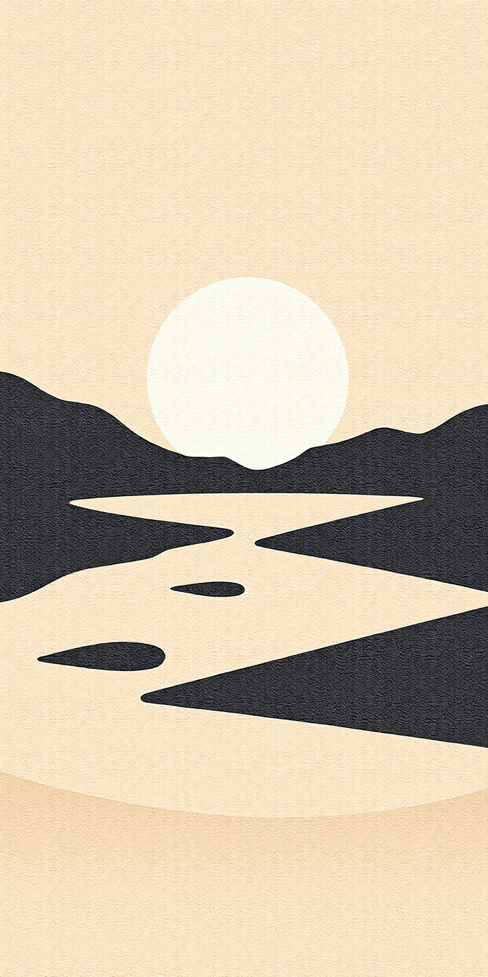 Minimal 9 Phone Wallpaper