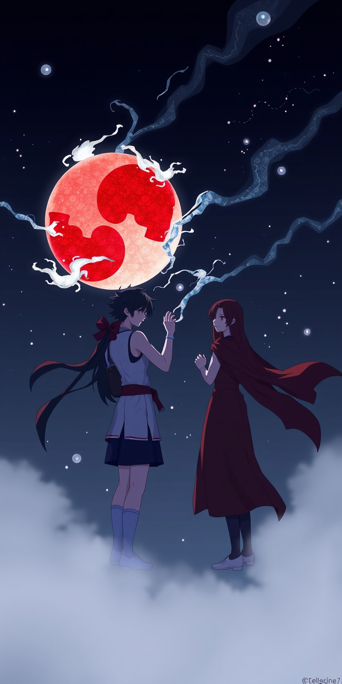 Mangekyou sharingan 2 Phone Wallpaper