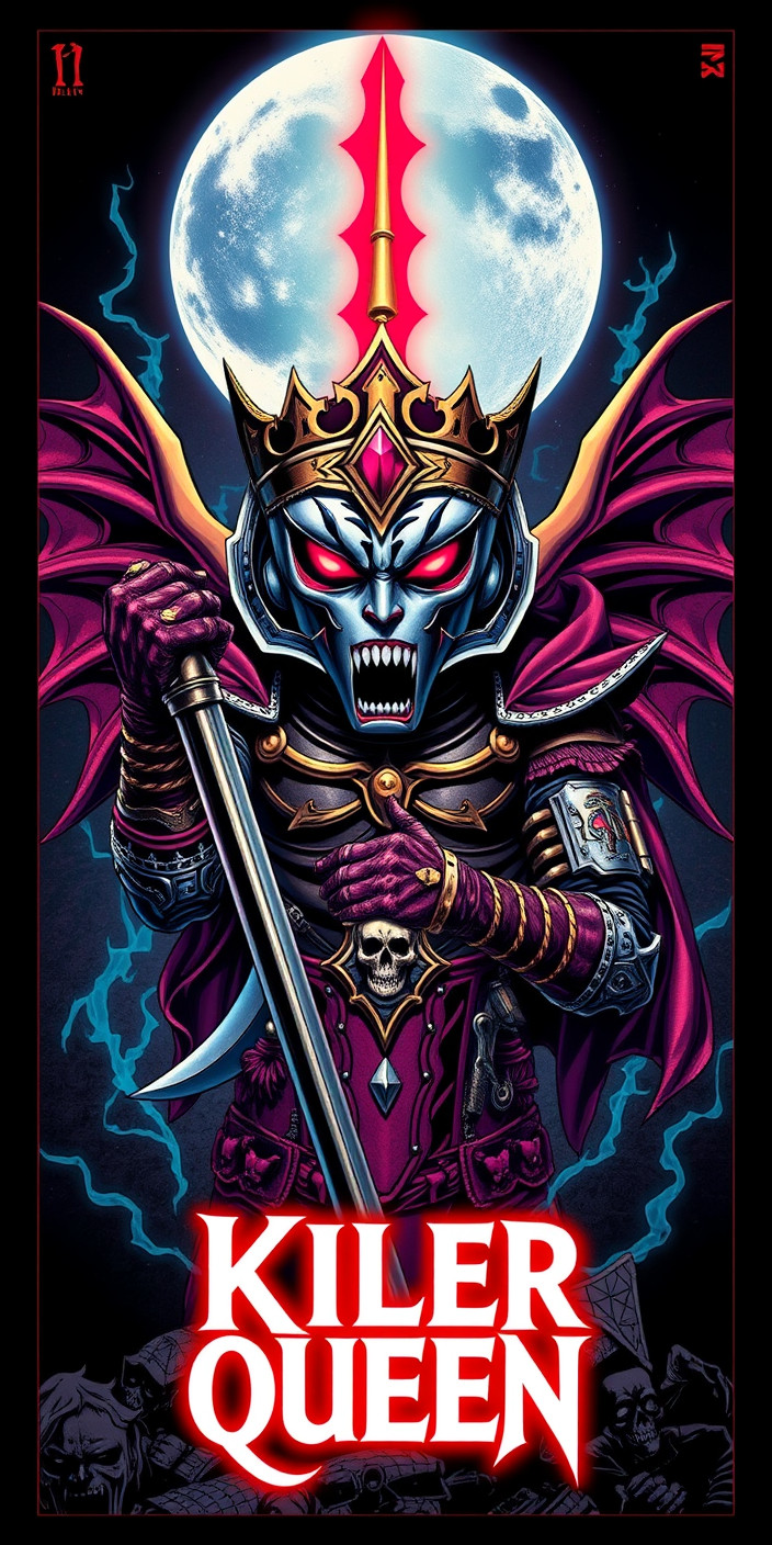 Killer queen 8 Phone Wallpaper