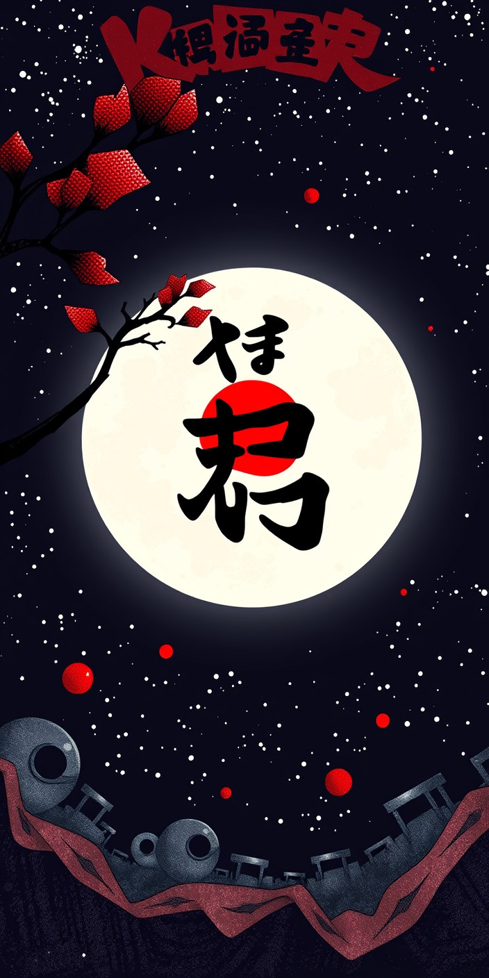 Mangekyou sharingan 7 Phone Wallpaper