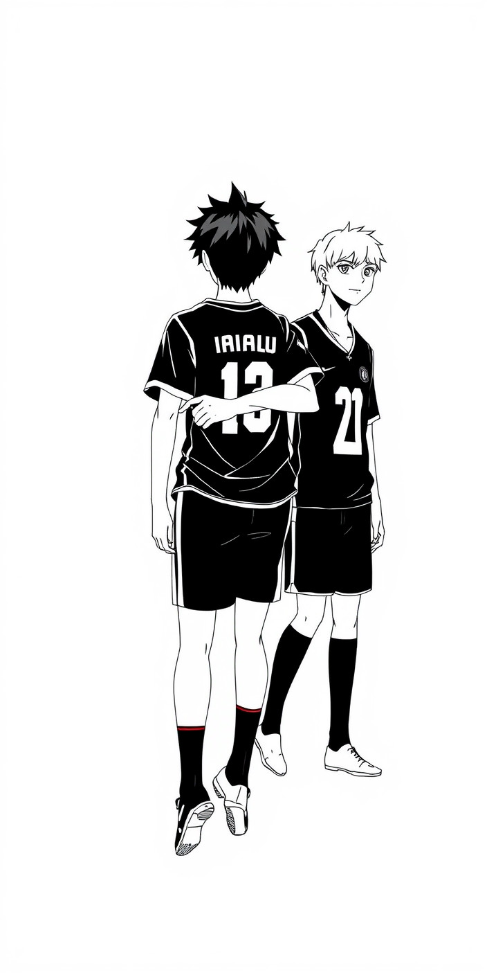 Haikyuu manga 1 Phone Wallpaper