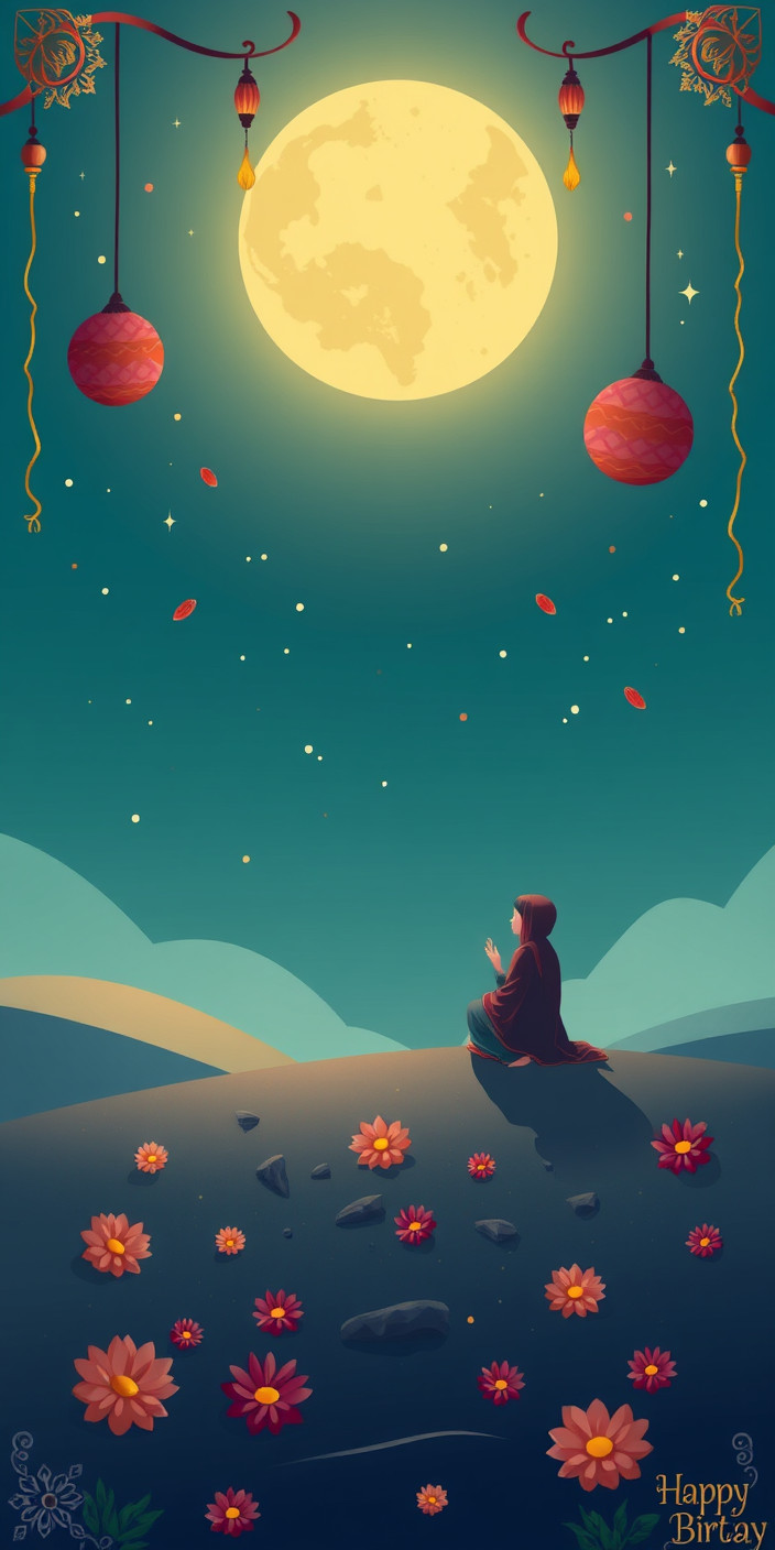 Happy birtay 4 Phone Wallpaper