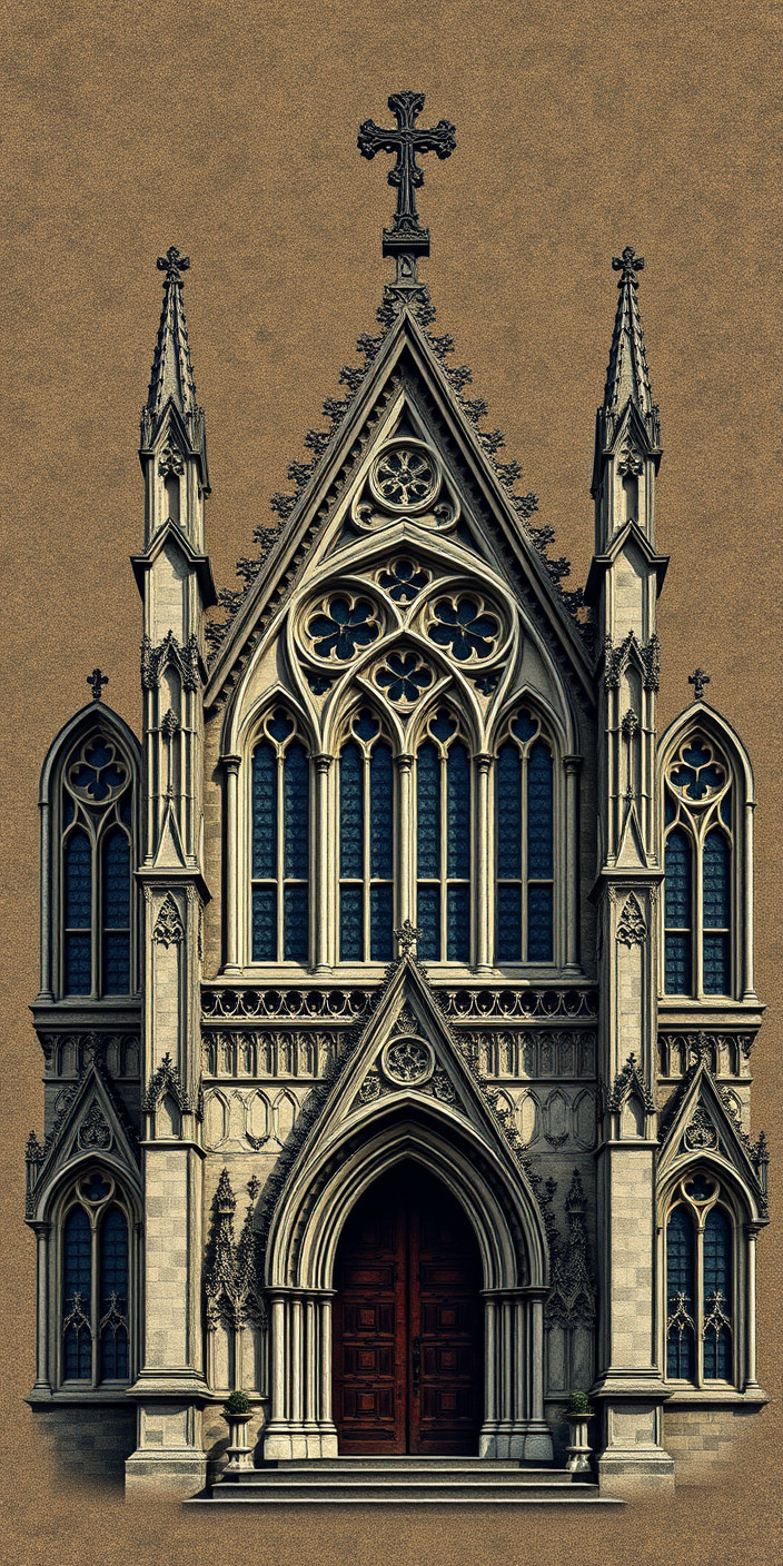 Gothic 8 Phone Wallpaper