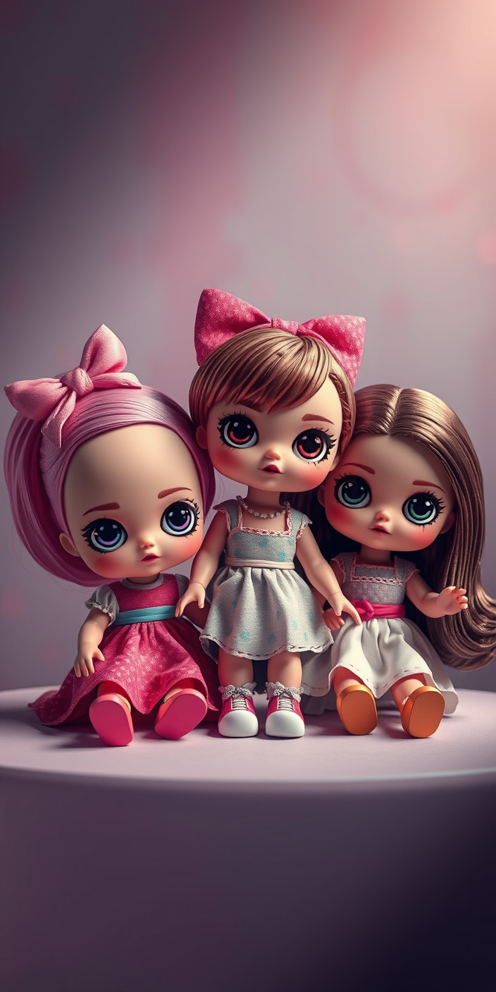 Lol dolls 9 Phone Wallpaper