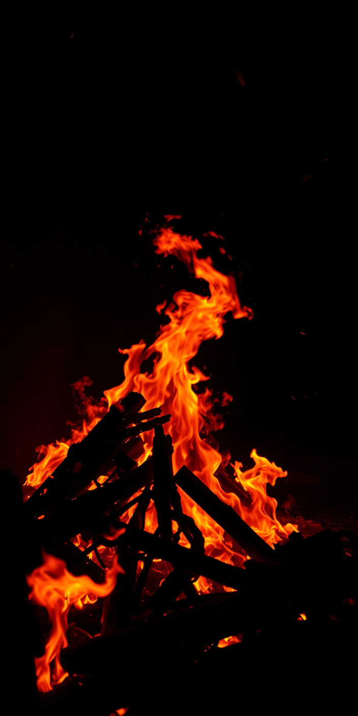 Fire 3 Phone Wallpaper