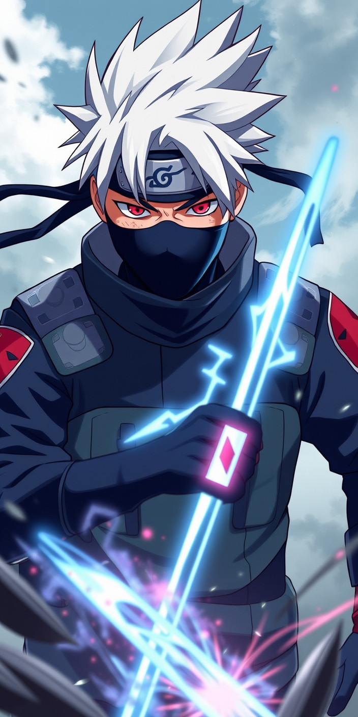 Kakashi 8 Phone Wallpaper