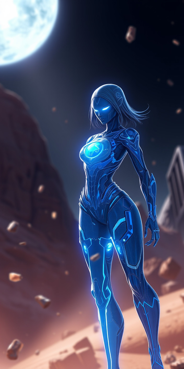 Cortana 8 Phone Wallpaper