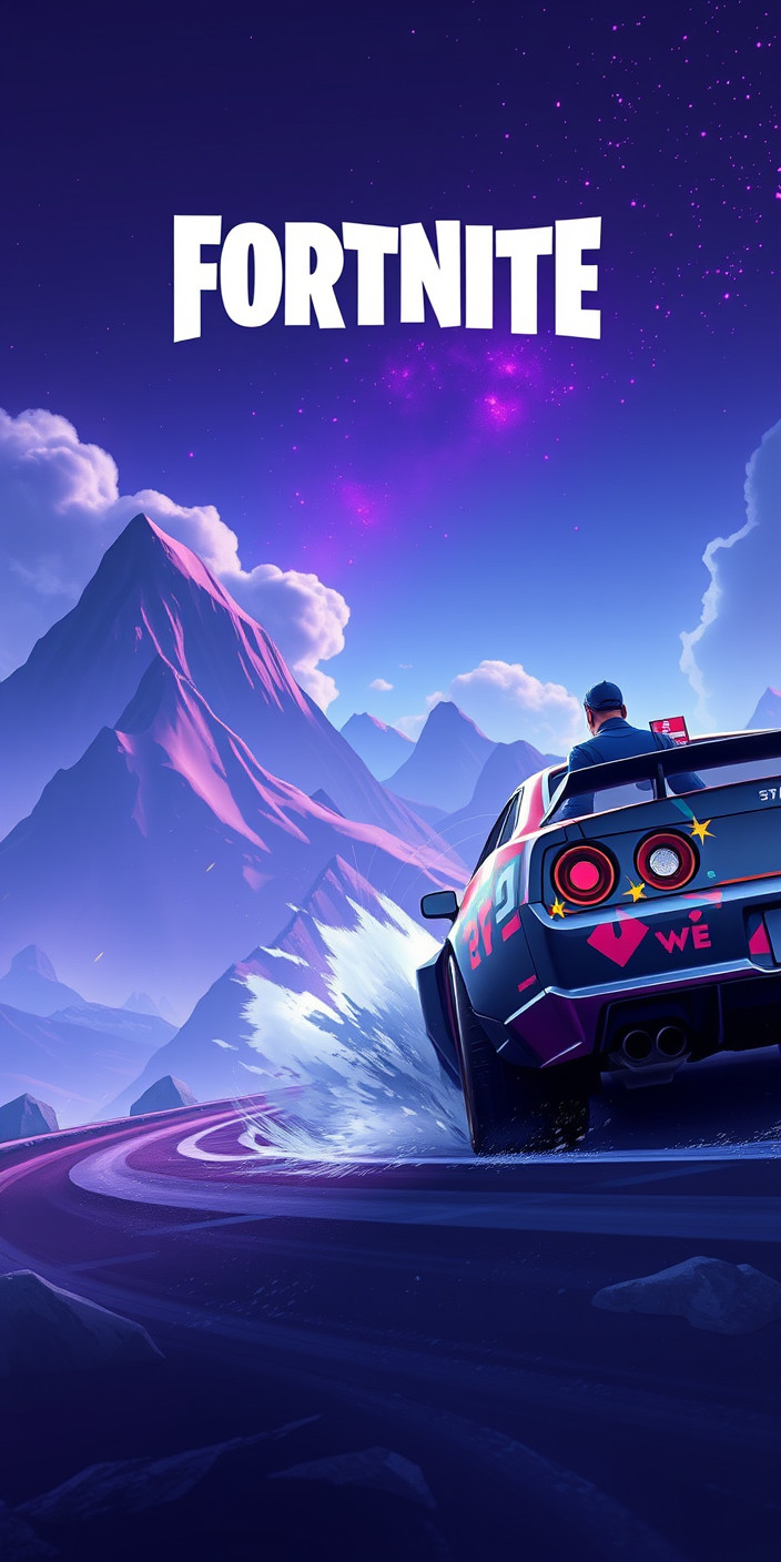 Drift  fortnite 6 Phone Wallpaper