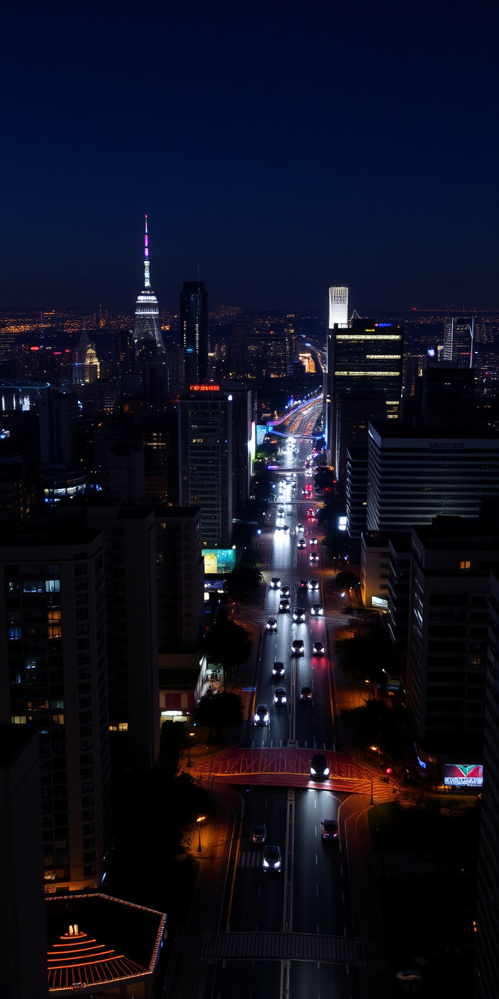 Night city 10 Phone Wallpaper