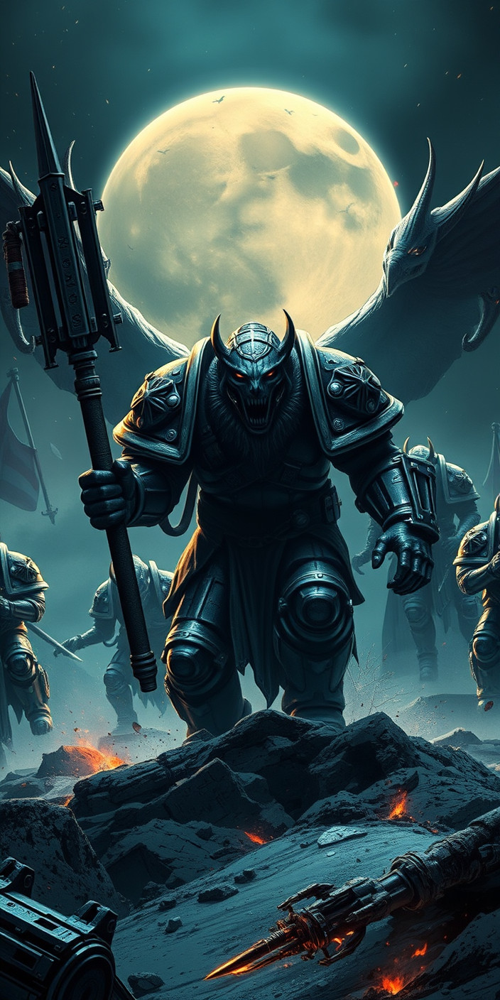 Warhammer 40k space wolves 13 Phone Wallpaper