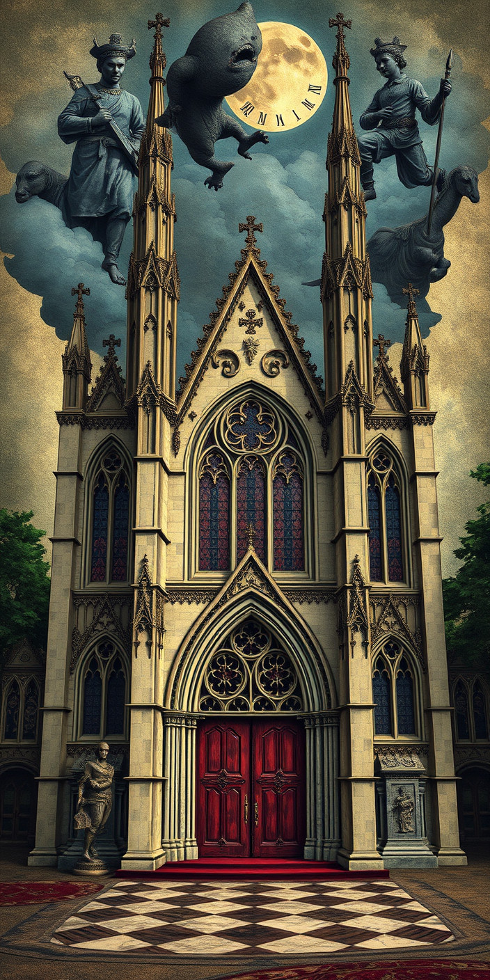 Gothic art 7 Phone Wallpaper