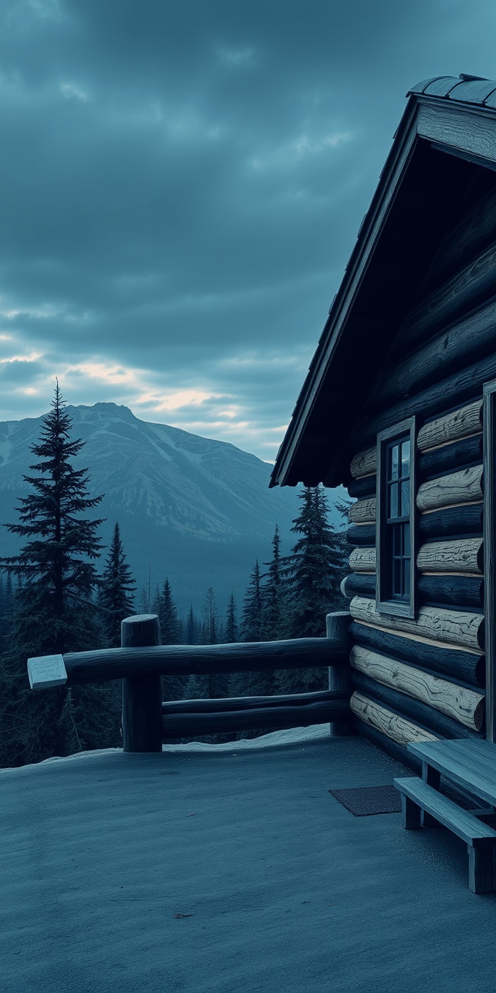 Log cabin 2 Phone Wallpaper