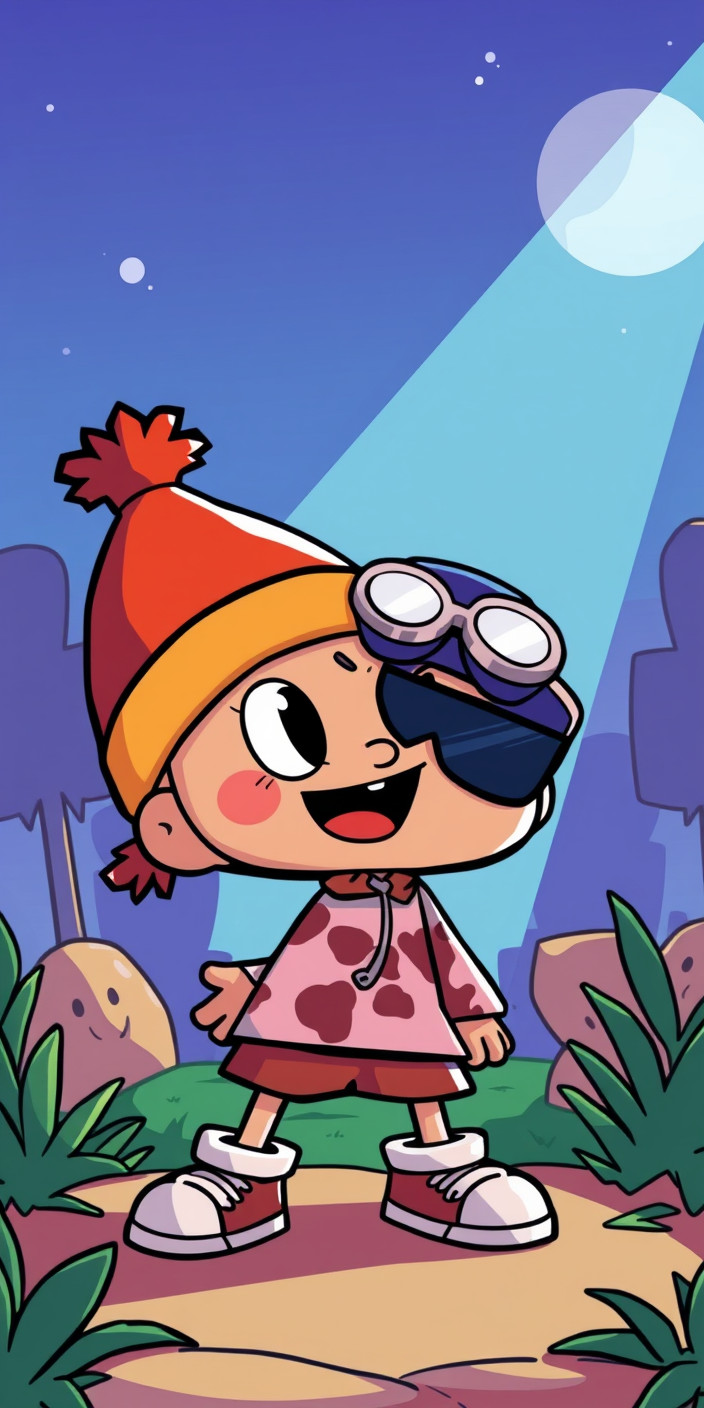 Parappa the rapper 5 Phone Wallpaper