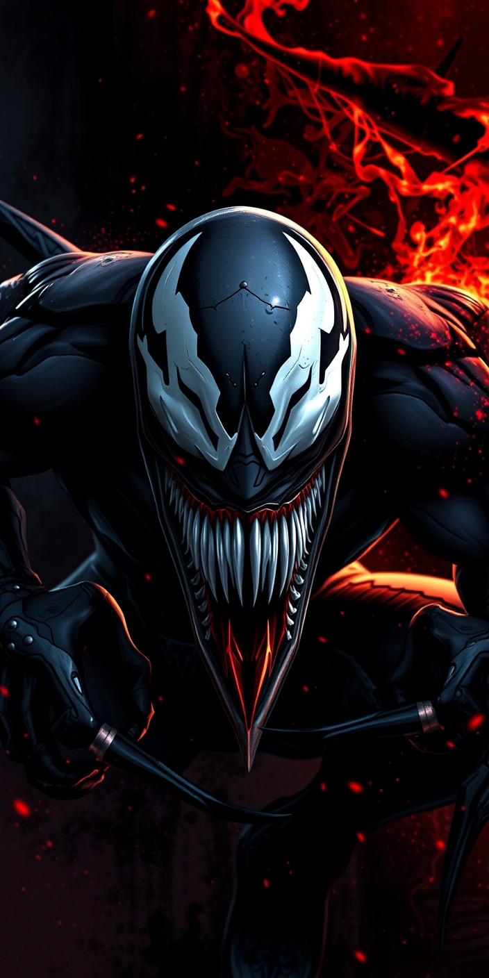 Anti venom 2 Phone Wallpaper
