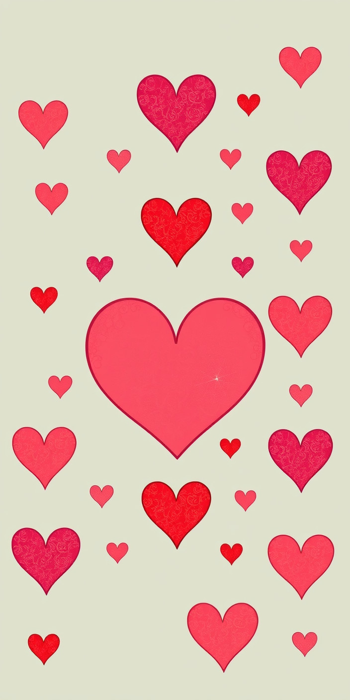 Heart 7 Phone Wallpaper