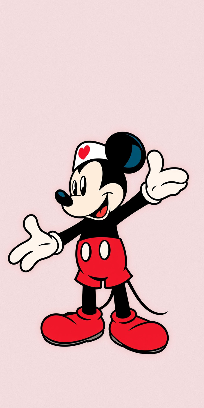 Supreme mickey mouse 2 Phone Wallpaper