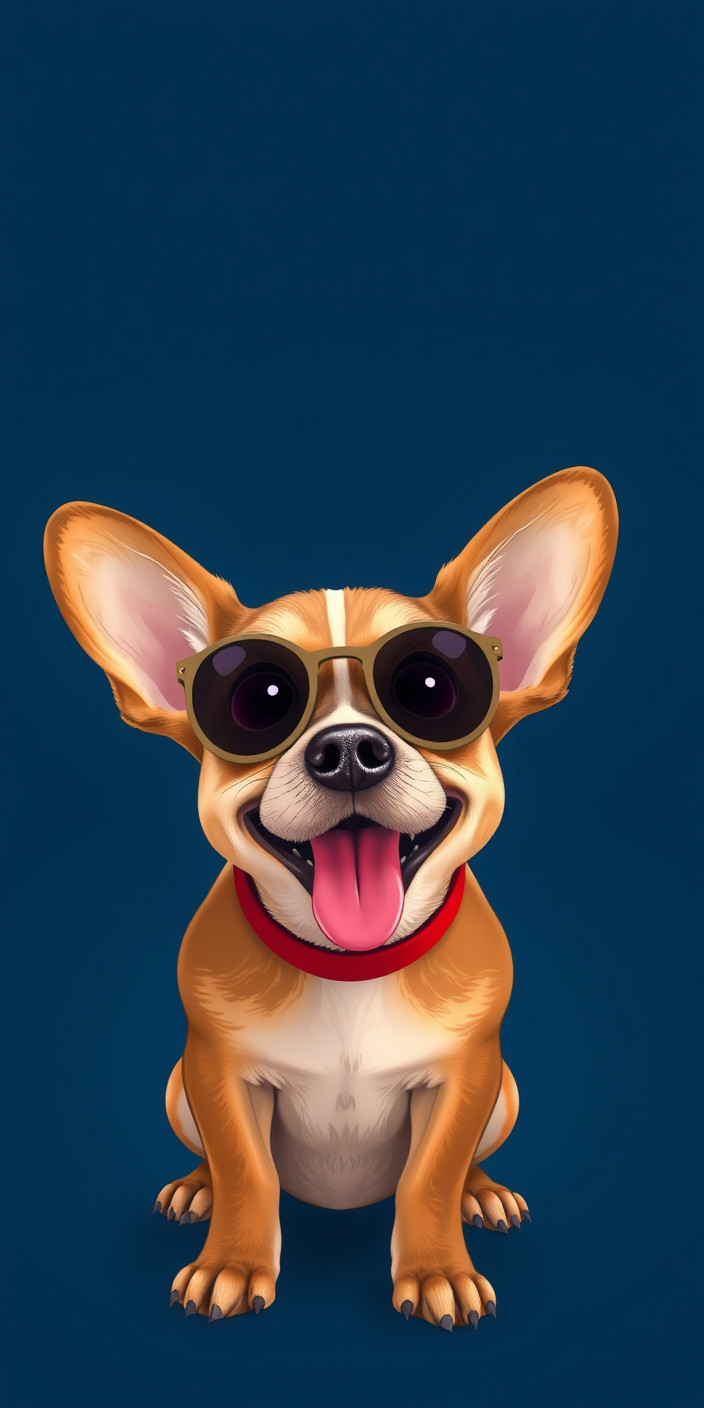 Funny dog 2 Phone Wallpaper