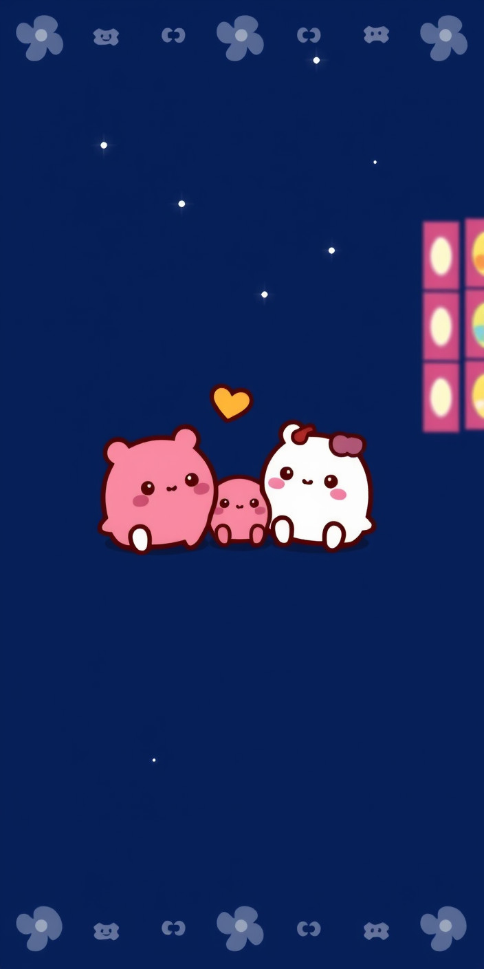 Kawaii 2 Phone Wallpaper