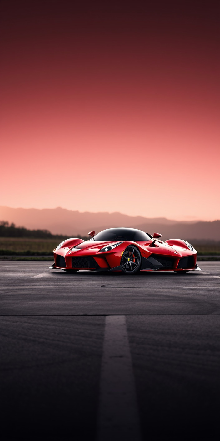 Laferrari 4 Phone Wallpaper