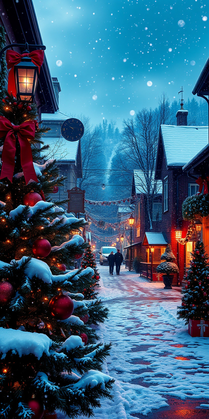 Christmas  for laptop 8 Phone Wallpaper
