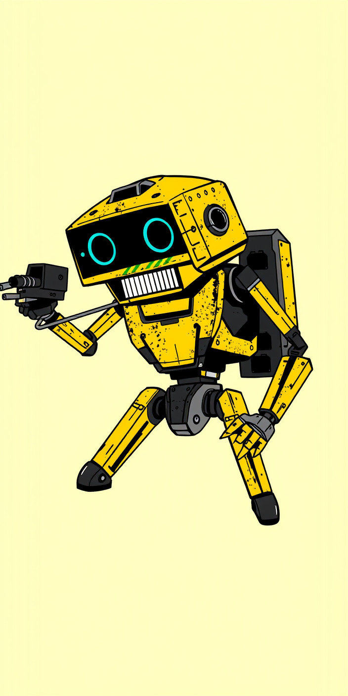 Claptrap 1 Phone Wallpaper