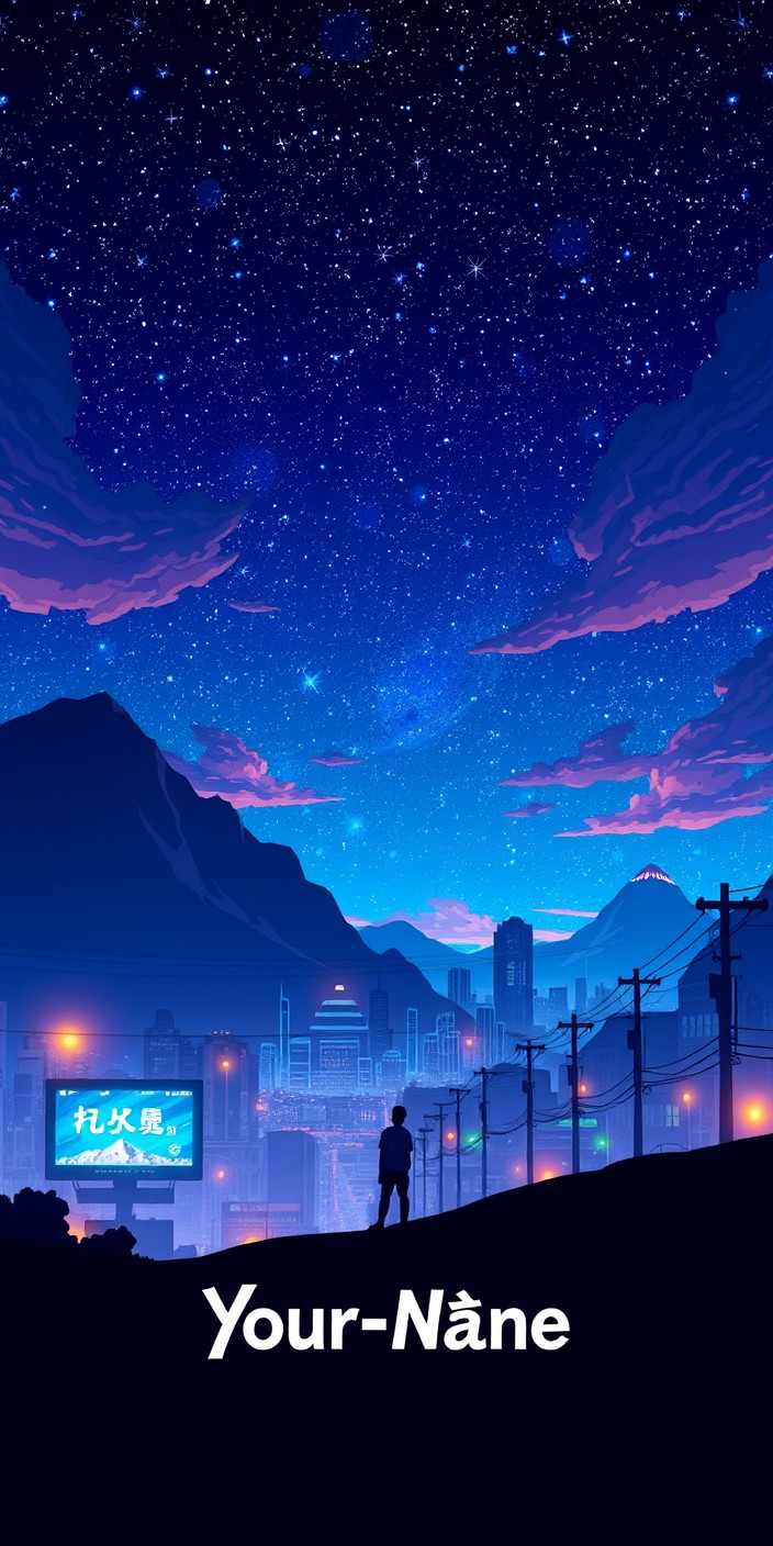 Your name 3 Phone Wallpaper