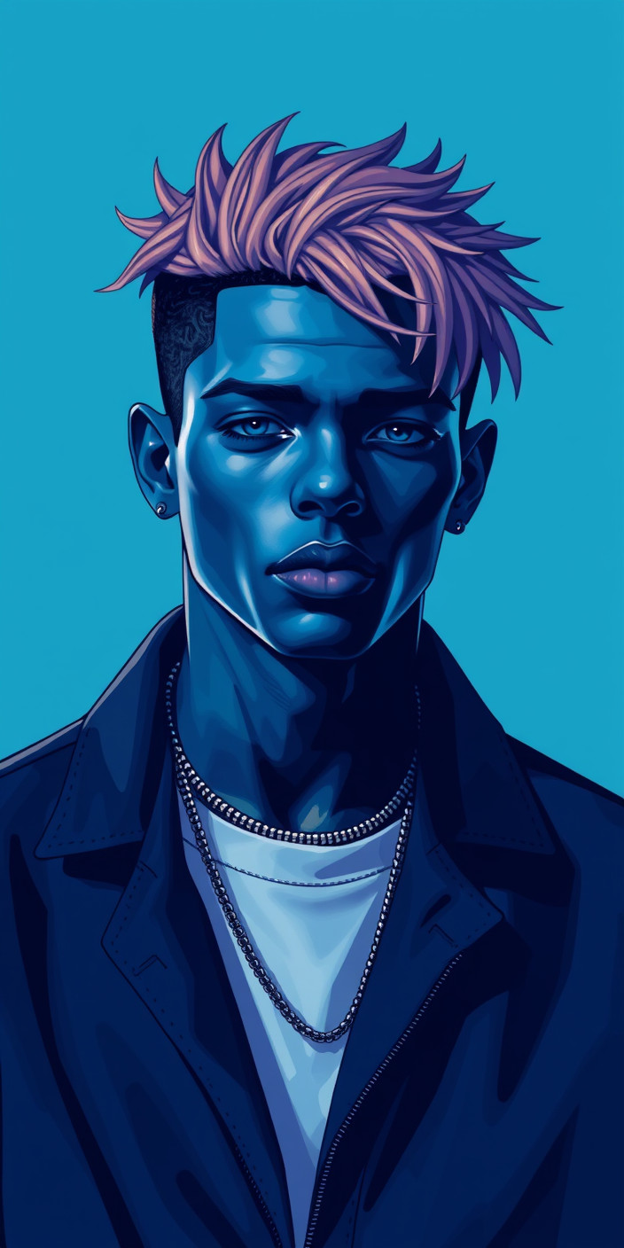 Blueface 7 Phone Wallpaper