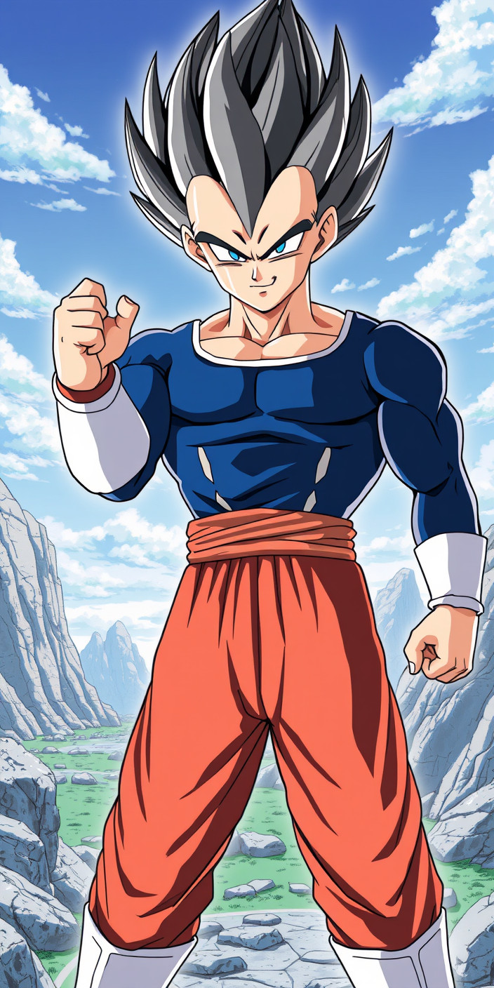 Vegeta 14 Phone Wallpaper