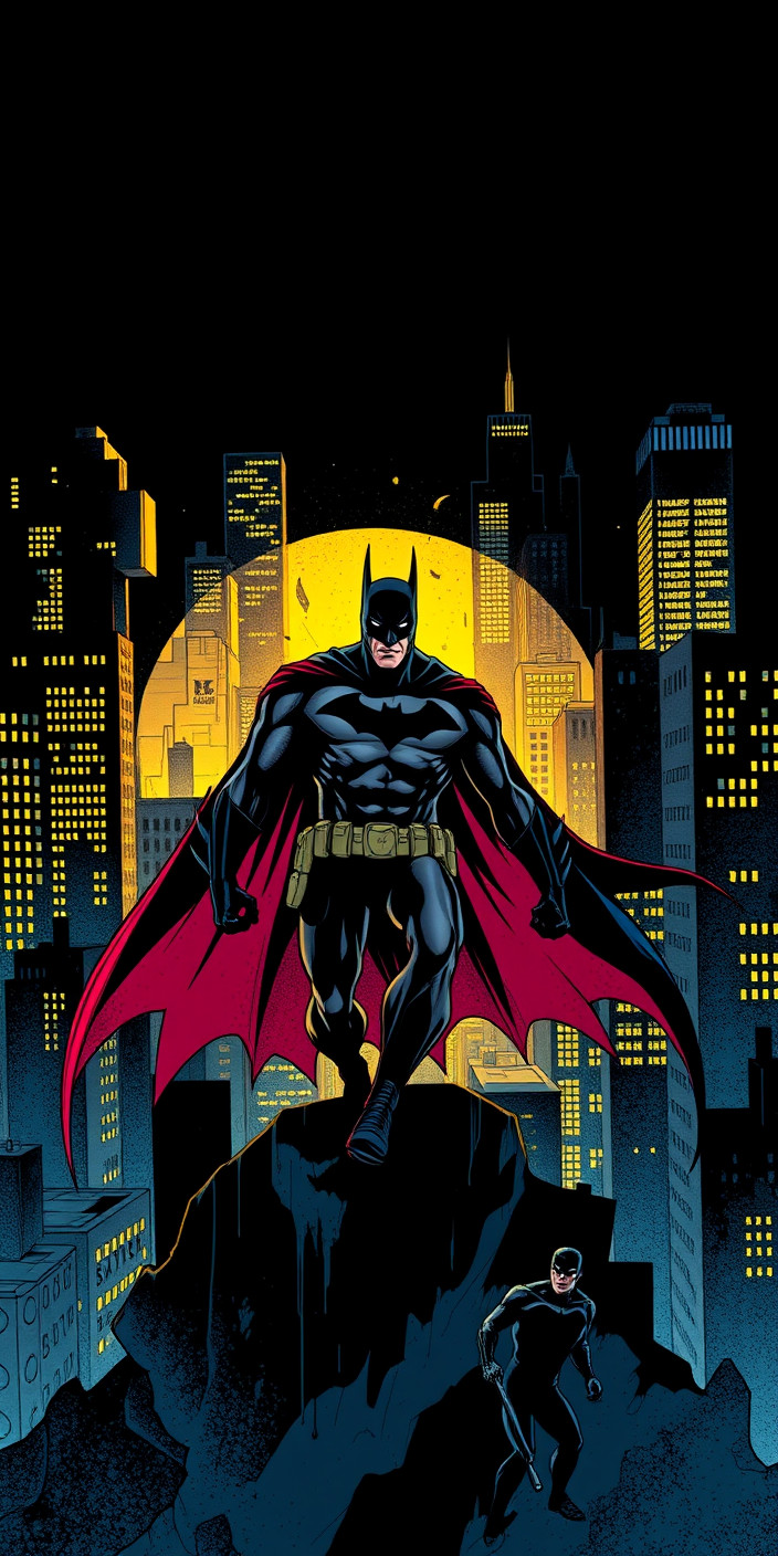 Batman beyond 2 Phone Wallpaper