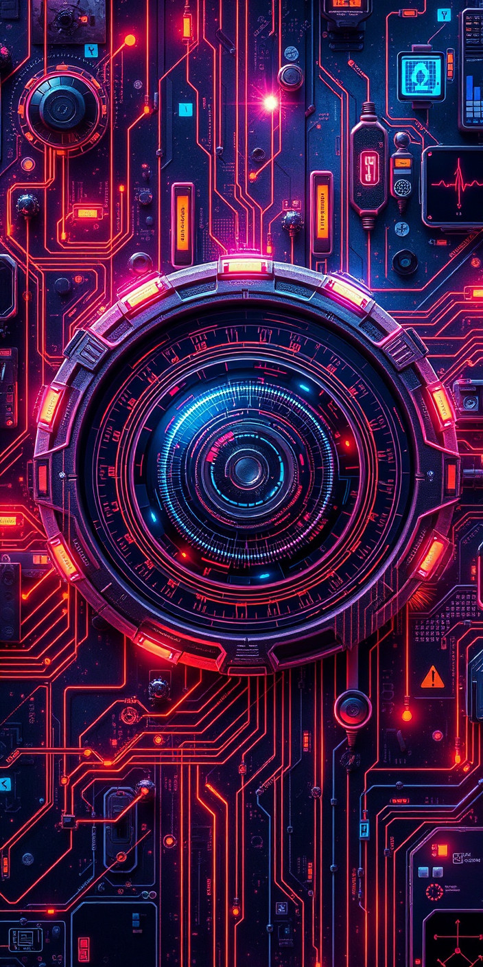 Technology 9 Phone Wallpaper