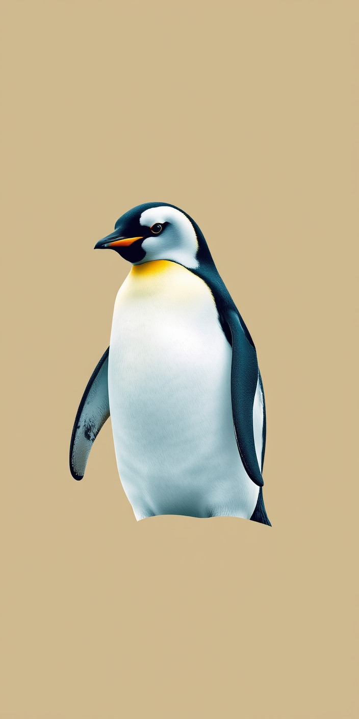 Penguin 1 Phone Wallpaper