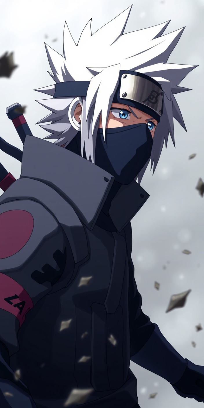 Kakashi 3 Phone Wallpaper